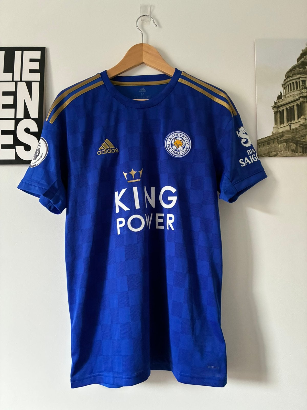Shirt Leicester City signed by Dennis Praet, Maat M, Ophalen of Verzenden, Zo goed als nieuw, Shirt