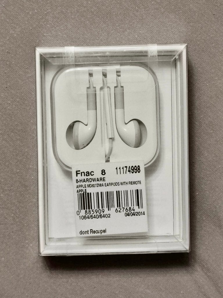 Apple Earpods with remote (nieuw!), Nieuw, Ophalen of Verzenden, Apple, In oorschelp (earbud)