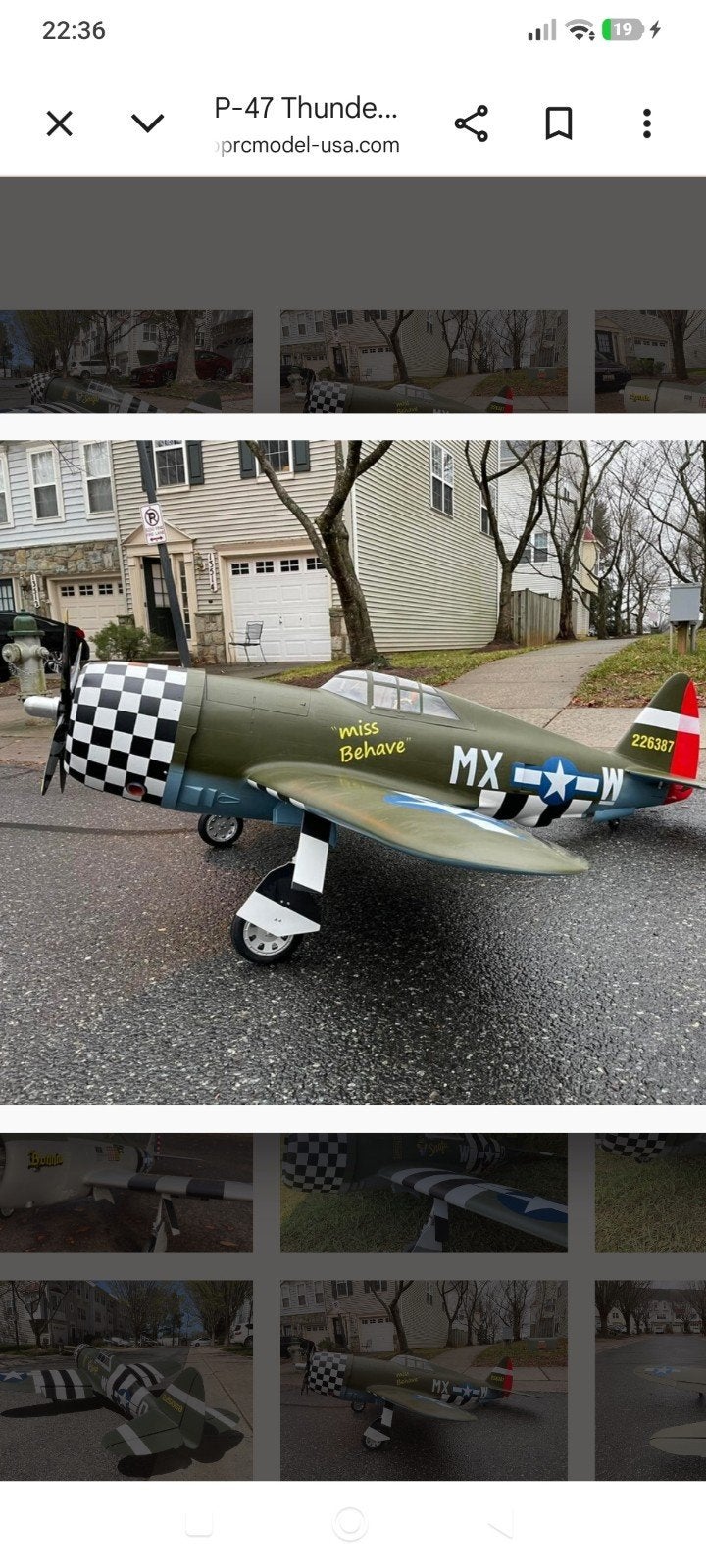 p47 top rc, Hobby & Loisirs créatifs, Enlèvement