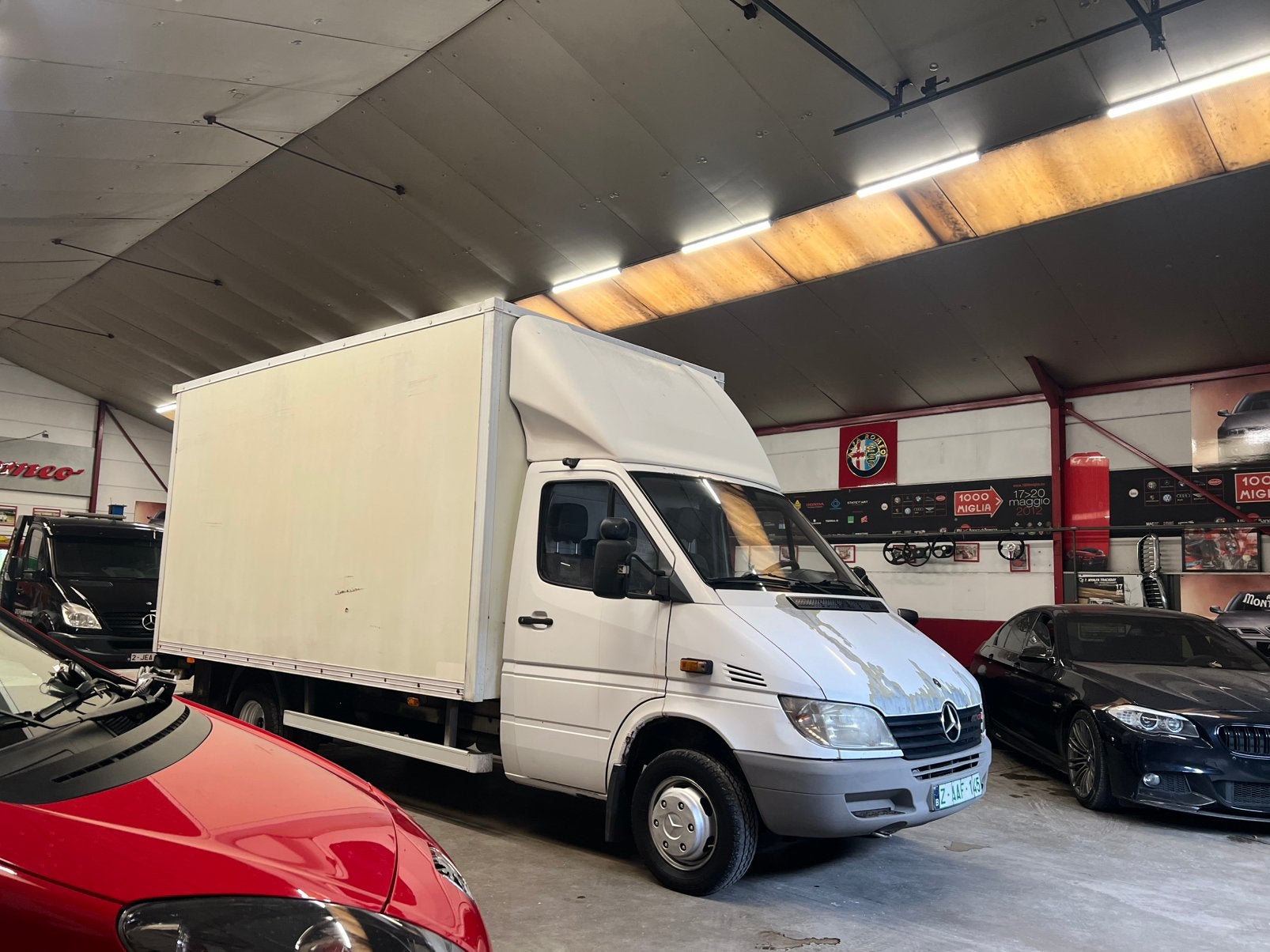 Sprinter/hayon/moteur Mercedes parfaits, Autos, Entreprise, Achat, Euro 3