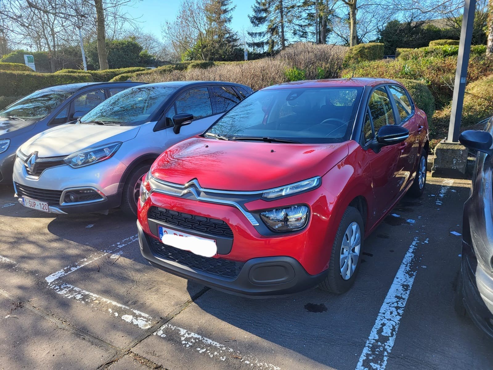 Citroen C3, Rouge, Achat, Boîte manuelle, Noir