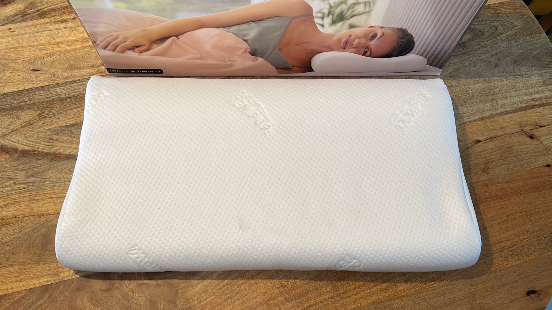 Tempur original queen small hoofdkussen, Ophalen of Verzenden, Zo goed als nieuw, Kussen