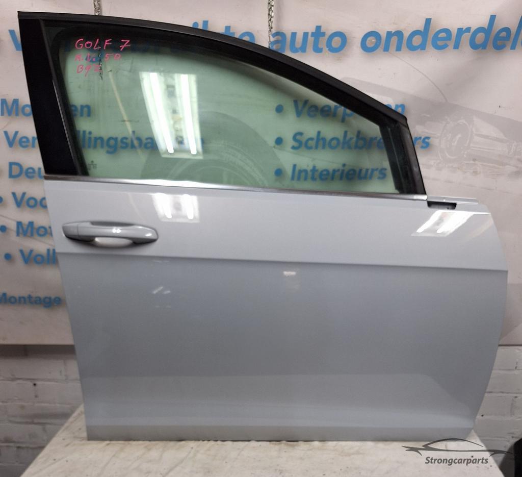 Deur Portier VW Golf 7 VII rechts voor 5 deurs compleet LB9Z, Auto-onderdelen, Gebruikt, -, -, Ophalen of Verzenden