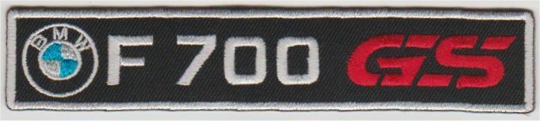 BMW F700GS stoffen opstrijk patch embleem #27, Verzenden