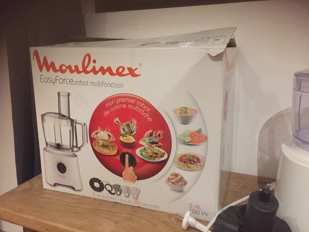 MOULINEX / Keukenrobot multifonctioneel Easyforce, Ophalen of Verzenden, Nieuw, Vaatwasserbestendig