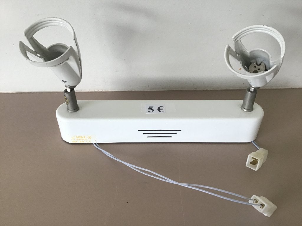 luminaire pour 2 projecteurs, Enlèvement ou Envoi, Comme neuf