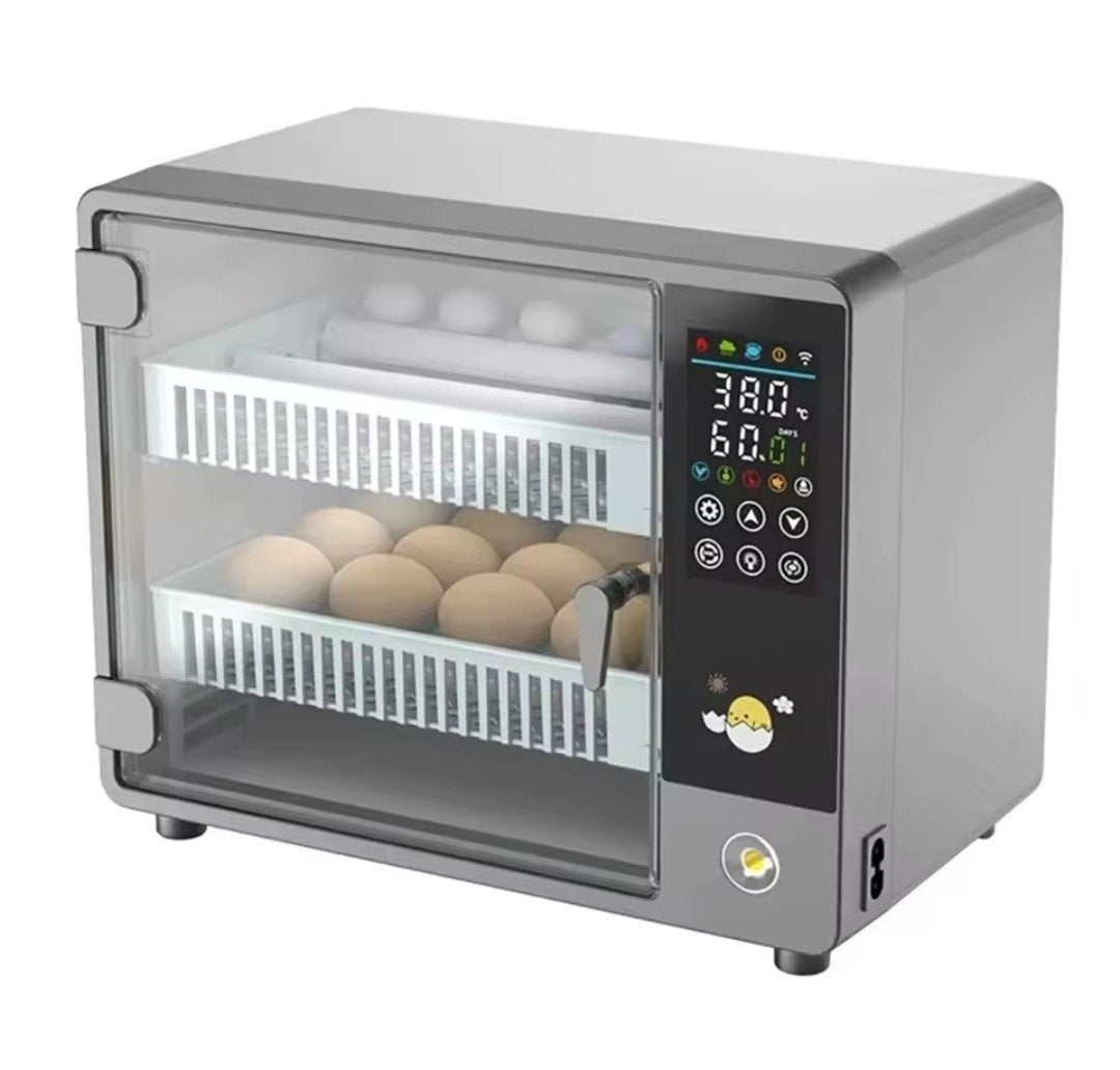 Broedmachine 24 eieren vol automatisch 37lang 30hoog 24diep, Animaux & Accessoires, Enlèvement ou Envoi