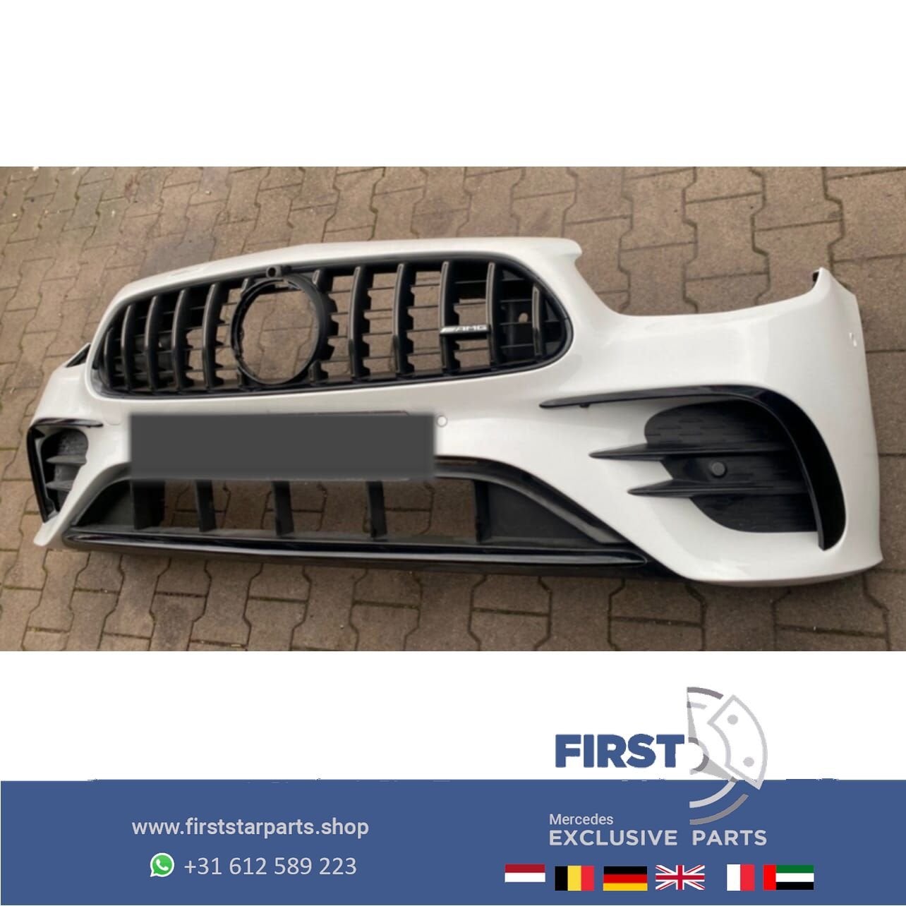 A2388855401 W213 AMG BUMPER W238 E43 E53 FACELIFT AMG VOORBU, Utilisé, -, Avant, -