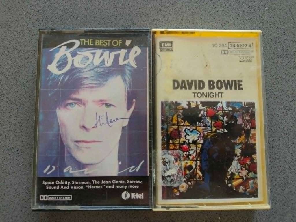 David bowie., Cd's en Dvd's, Cassettebandjes, Gebruikt, 2 t/m 25 bandjes, Ophalen of Verzenden, Origineel