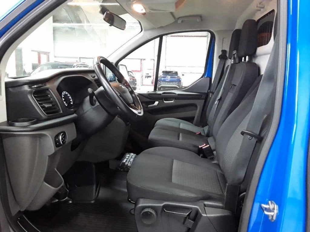 Transit Custom 280 –3 zit - 07/2022 –21.996 km -17.764 + btw, Auto's, Voorwielaandrijving, Euro 6, Blauw, Bedrijf