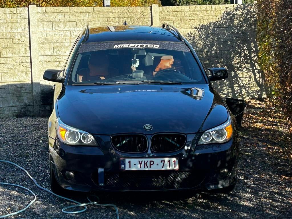 Bmw e61 520D, Cuir, Boîte manuelle, Alarme, Particulier