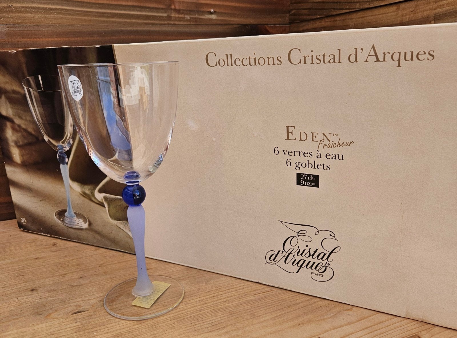 Crystal d'Arques waterglas, Verzamelen