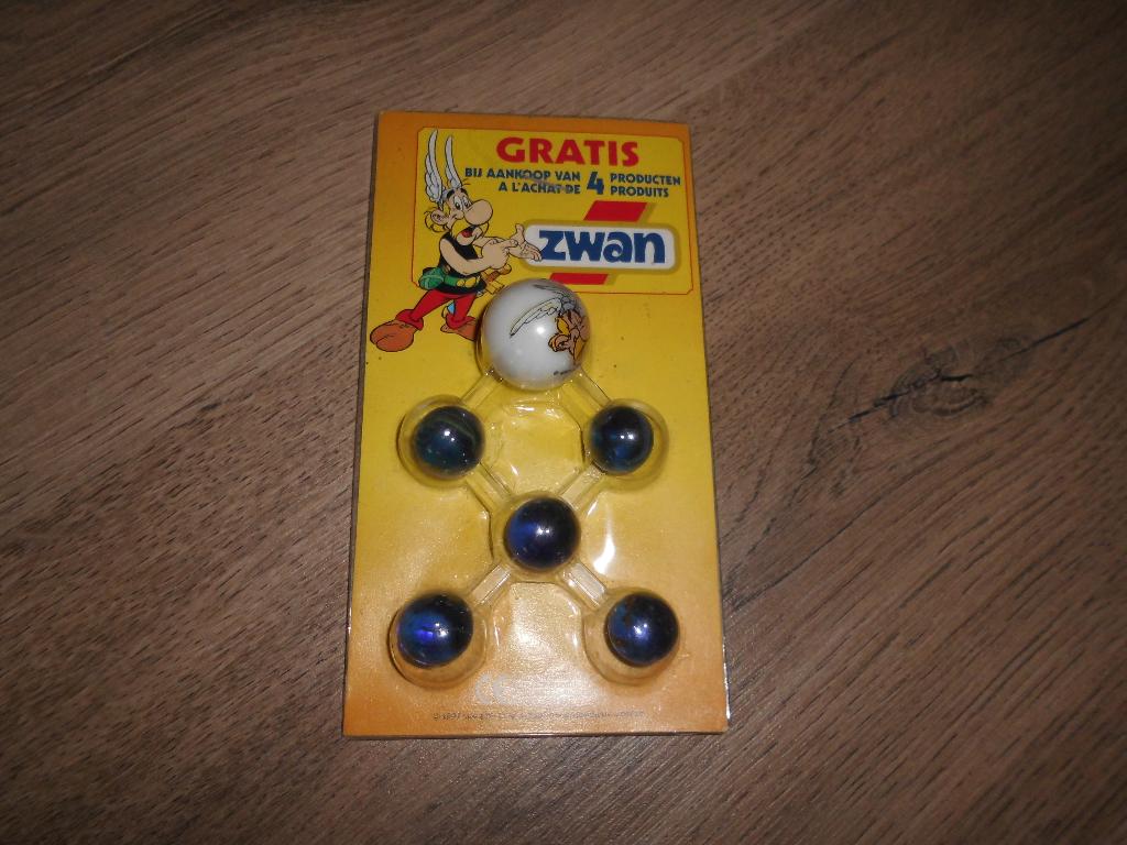 set de billes publicitaires ZWAN bd " asterix " 1997, Enlèvement ou Envoi