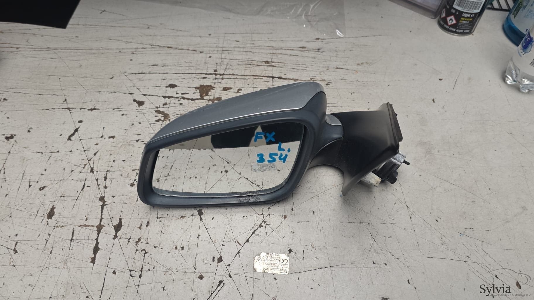 Buitenspiegel links BMW 5 Serie F10 F11 Titansilber 354, Gebruikt, -, -, Ophalen of Verzenden