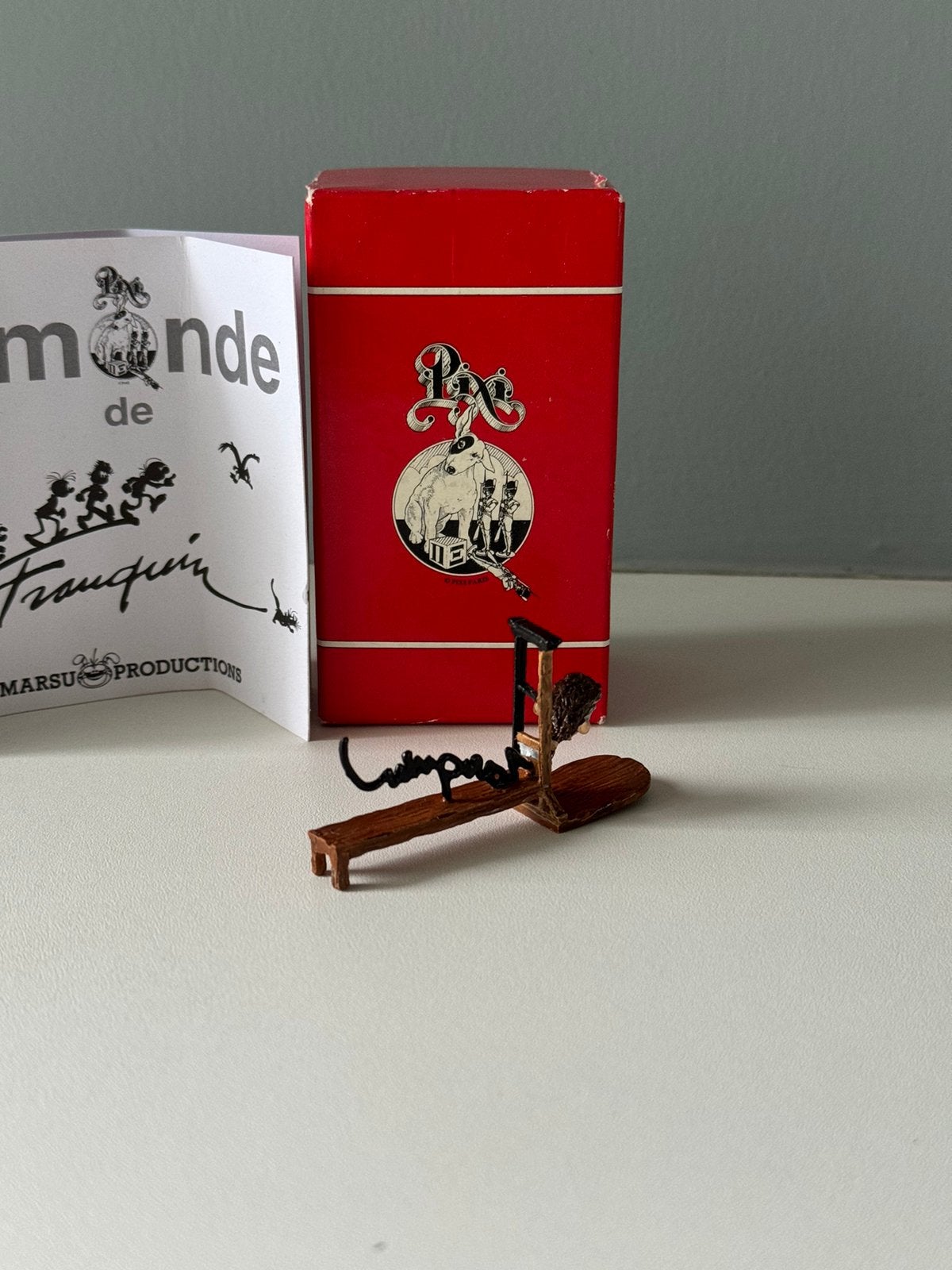 Signature Franquin - guillotine - marsu prod - pixi, Verzamelen, Ophalen of Verzenden, Kuifje, Zo goed als nieuw