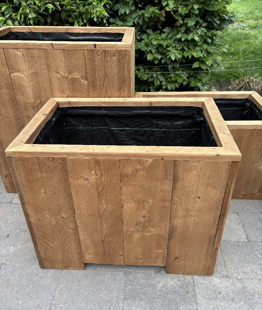 Handgemaakte Thermowood Plantenbakken–Strak&Duurzaam Design, Nieuw, Ophalen of Verzenden, Rijkevorsel, Binnen