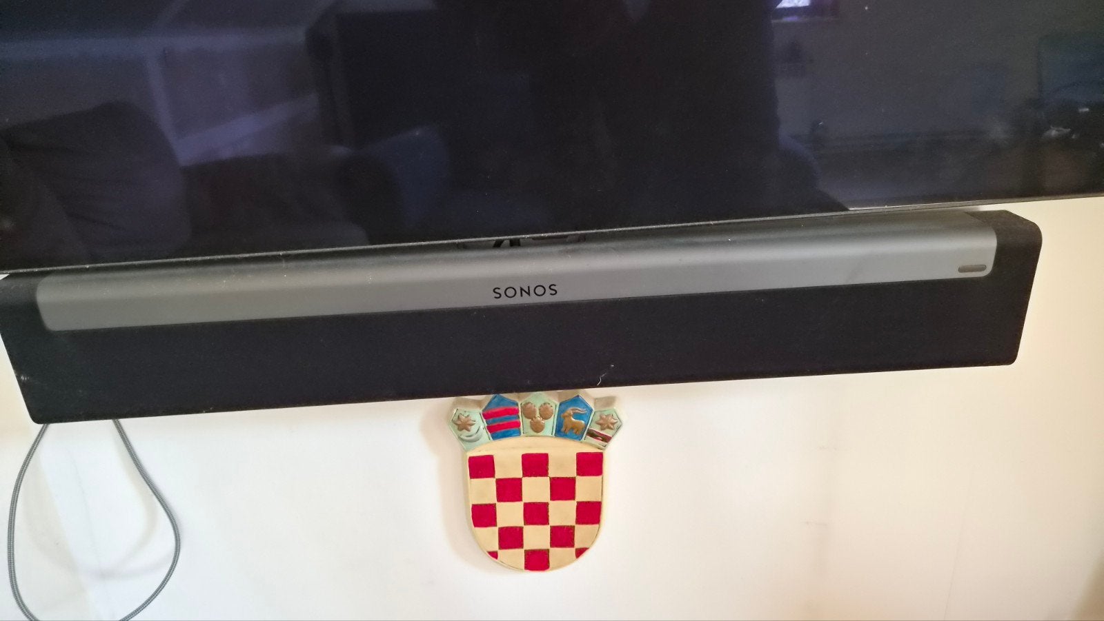 SONOS PLAYBAR + 2 X SONOS ONE MET STATIEF, Audio, Tv en Foto, Ophalen