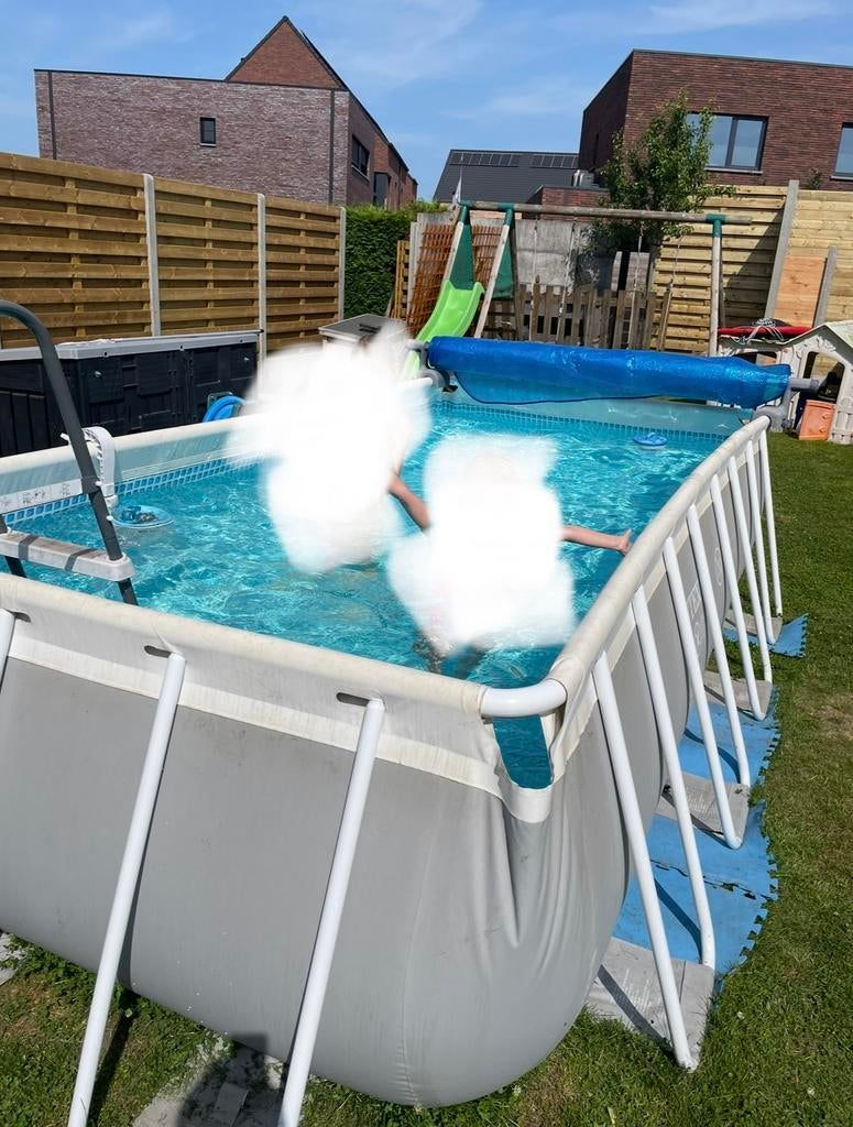 Intex opzetzwembad 400x200x120, Ophalen, 200 tot 300 cm, 80 tot 120 cm, Zo goed als nieuw
