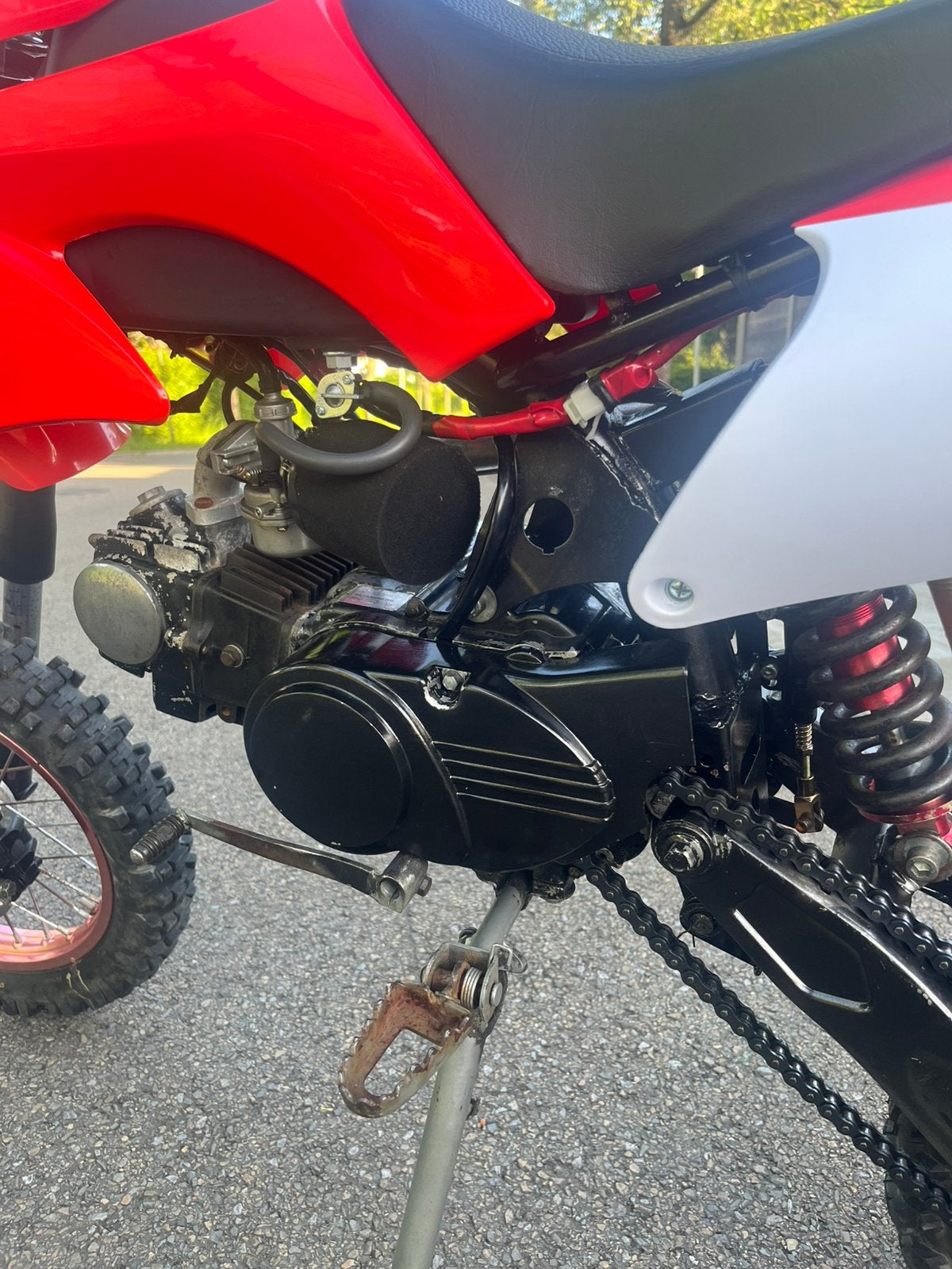 Moto cross 125cc, Ophalen, Dirtbike