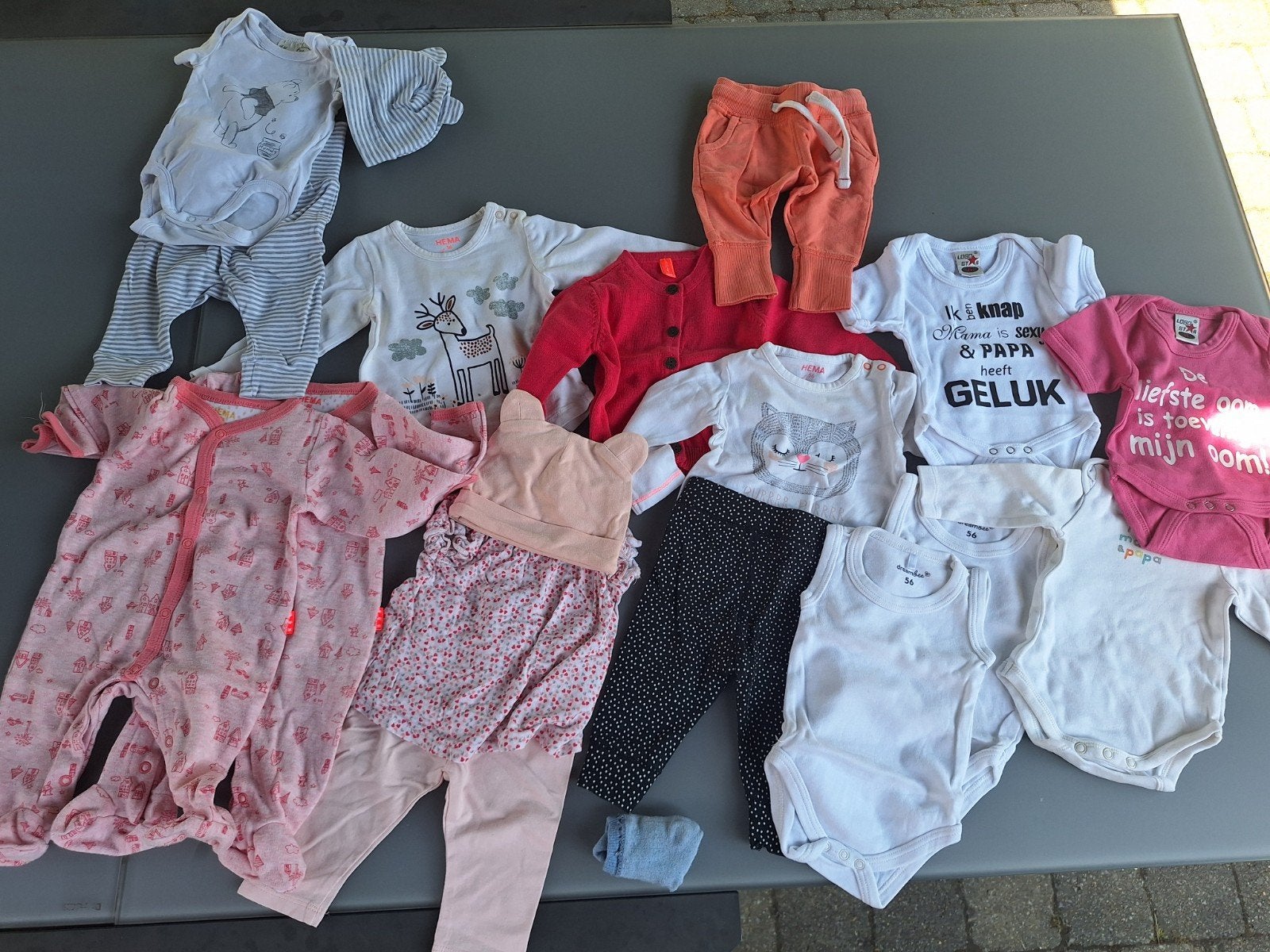 Pakket meisjeskleren, Enfants & Bébés, Vêtements de bébé | Packs de vêtements pour bébés, Enlèvement, Taille 56