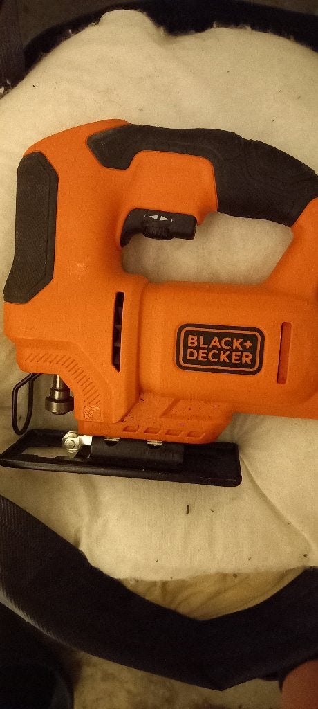 BLACK+DECKER Decoupeerzaag (400W) – Perfecte staat!, Bricolage & Construction, Moins de 600 watts, Enlèvement ou Envoi, Scie sauteuse