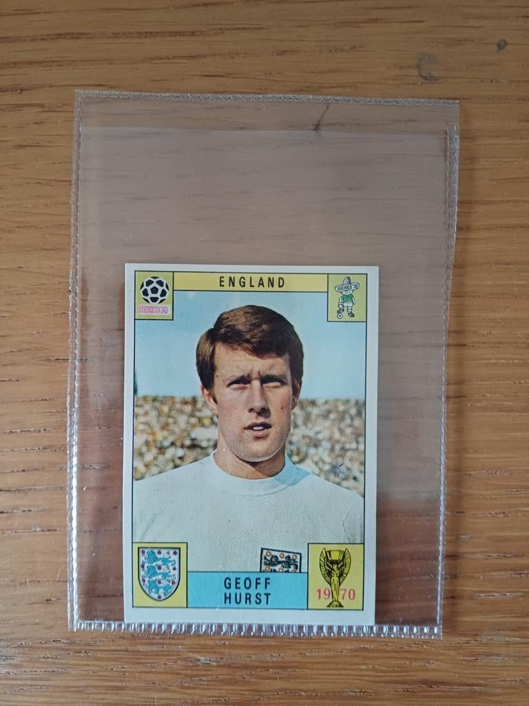 Panini Mexico 70 Geoff Hurst (green back), Enlèvement ou Envoi