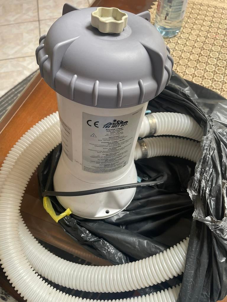 Pompe/système de filtration de piscine., Enlèvement, Comme neuf, Filtre