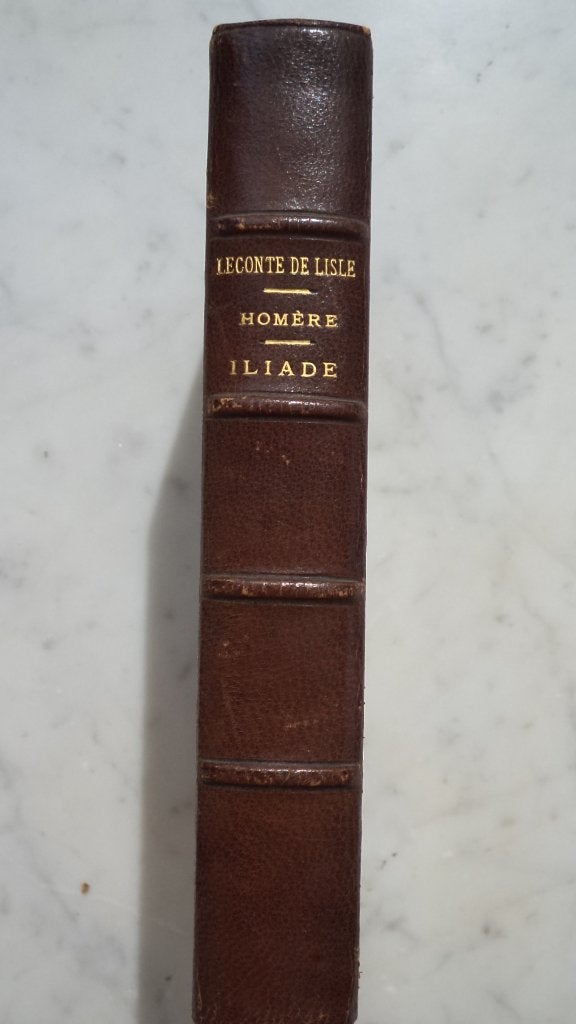 Homeros LECONTE DE LISLE Homère ILIADE, Ophalen of Verzenden