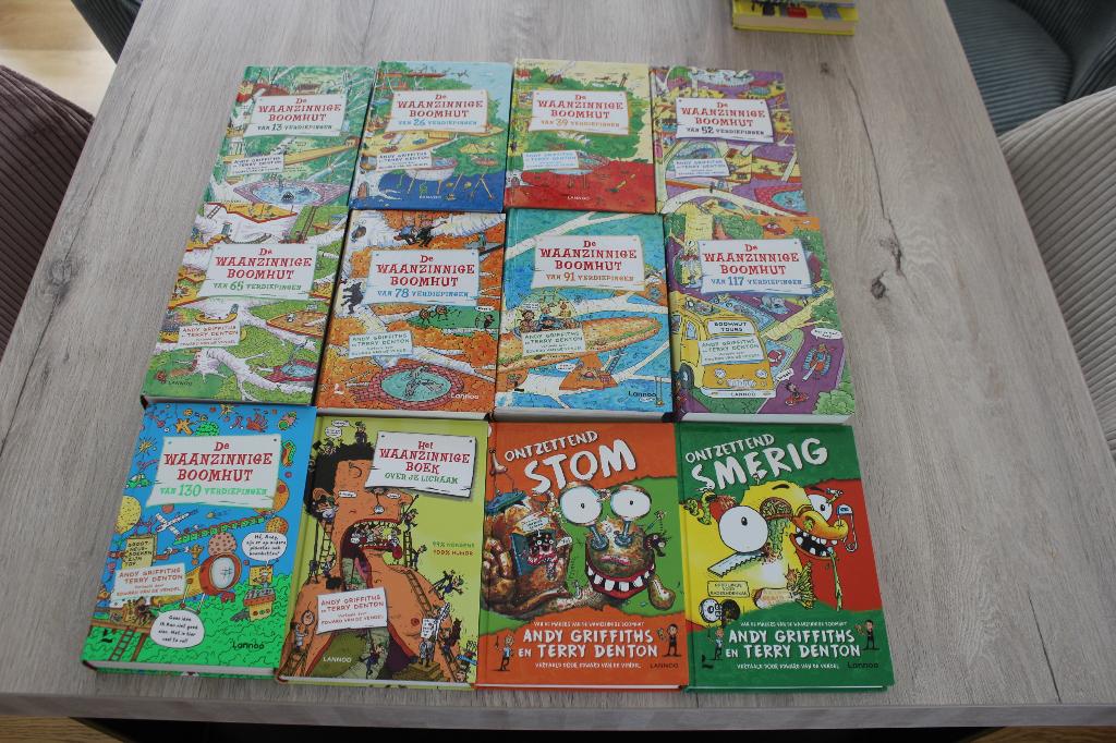 De waanzinnige boomhut boeken, Boeken, Ophalen of Verzenden, Zo goed als nieuw, Terry Denton; Andy Griffiths, Fictie