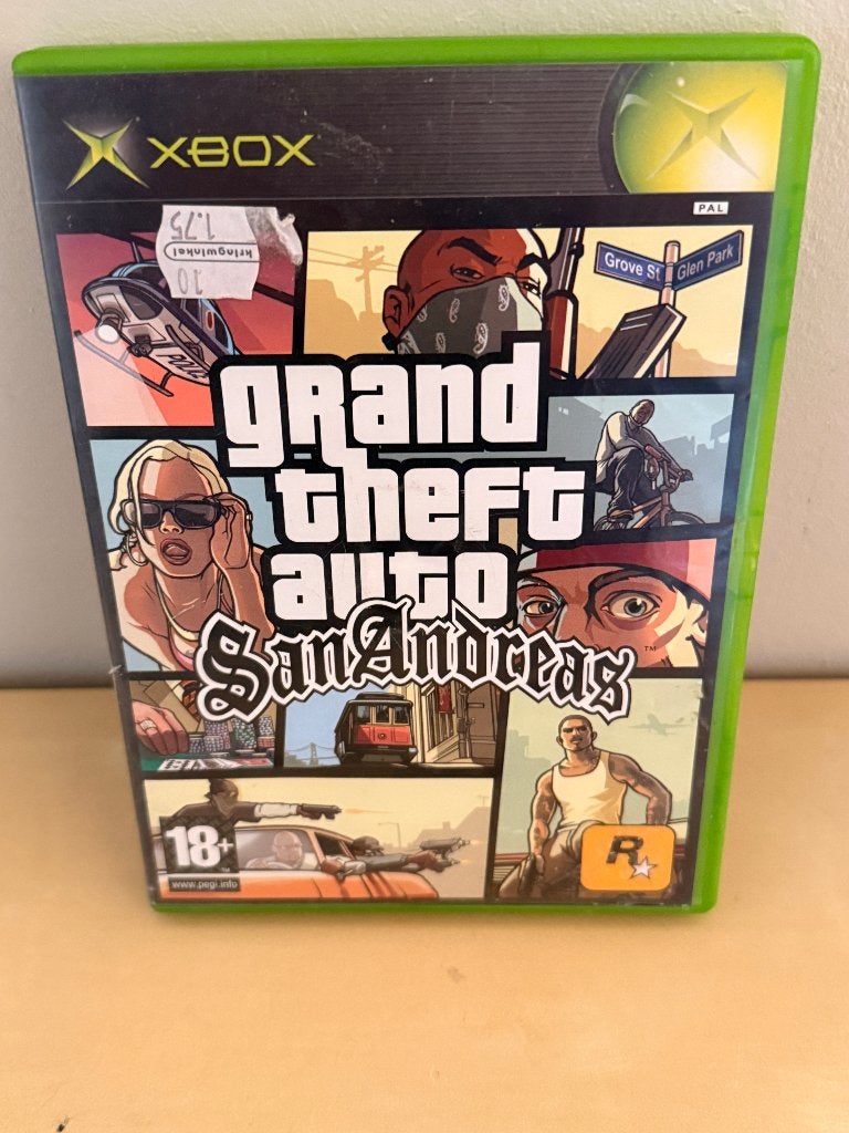 Grand Theft Auto San Andreas - Xbox, Consoles de jeu & Jeux vidéo, Enlèvement ou Envoi, Utilisé