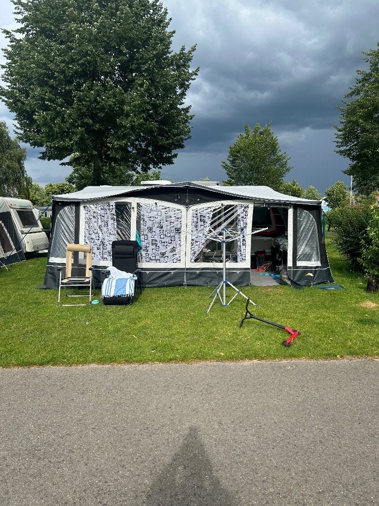 Caravan, Caravans en Kamperen, Caravans, Vast bed, Sterckeman, Schokbreker, Particulier