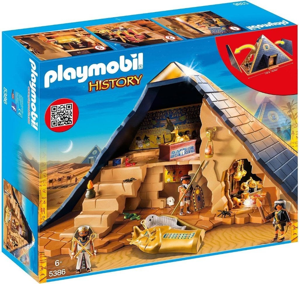 Playmobil History Piramide van de farao 5386 nieuw, Kinderen en Baby's, Ophalen, Gebouw, Complete set, Nieuw