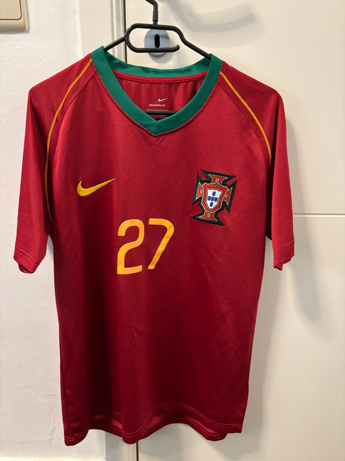 Quaresma Potugzl retro shirt, Verzenden, Zo goed als nieuw, Shirt
