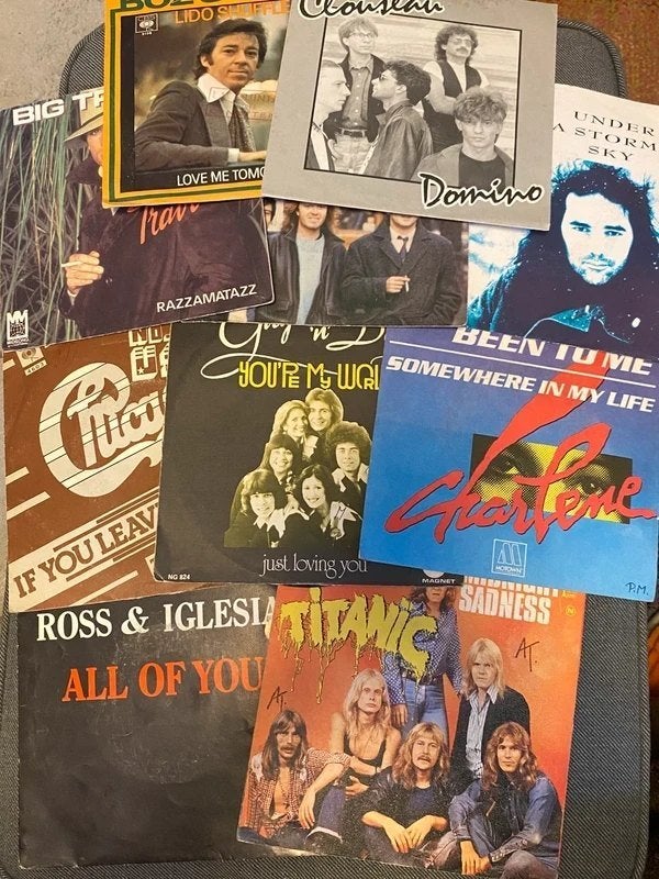 Rock / Lot de 45T (2), CD & DVD, Envoi, Utilisé, Rock et Metal
