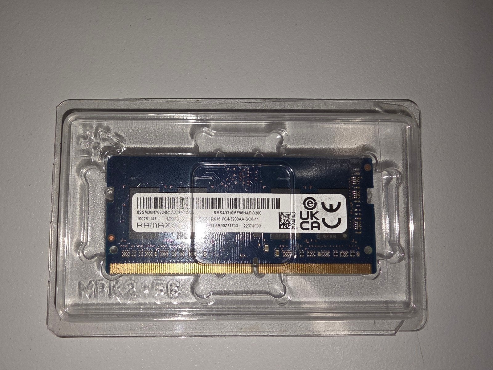 Ramaxel 8GB DDR4 3200MHz Laptop RAM (SODIMM) – PC4-3200AA, DDR4, 8 GB, Ophalen of Verzenden, Zo goed als nieuw