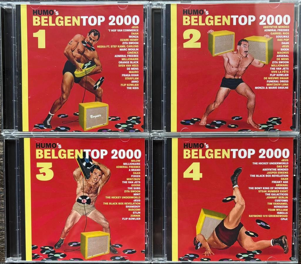 HUMO’S BELGENPOP 2000, Cd's en Dvd's, Ophalen of Verzenden, Zo goed als nieuw