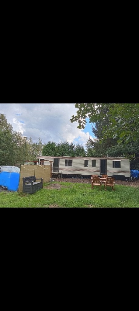 Stacaravan te koop in Tremelo recreatie domein De Moor., Caravans en Kamperen, Stacaravans, Tot en met 2
