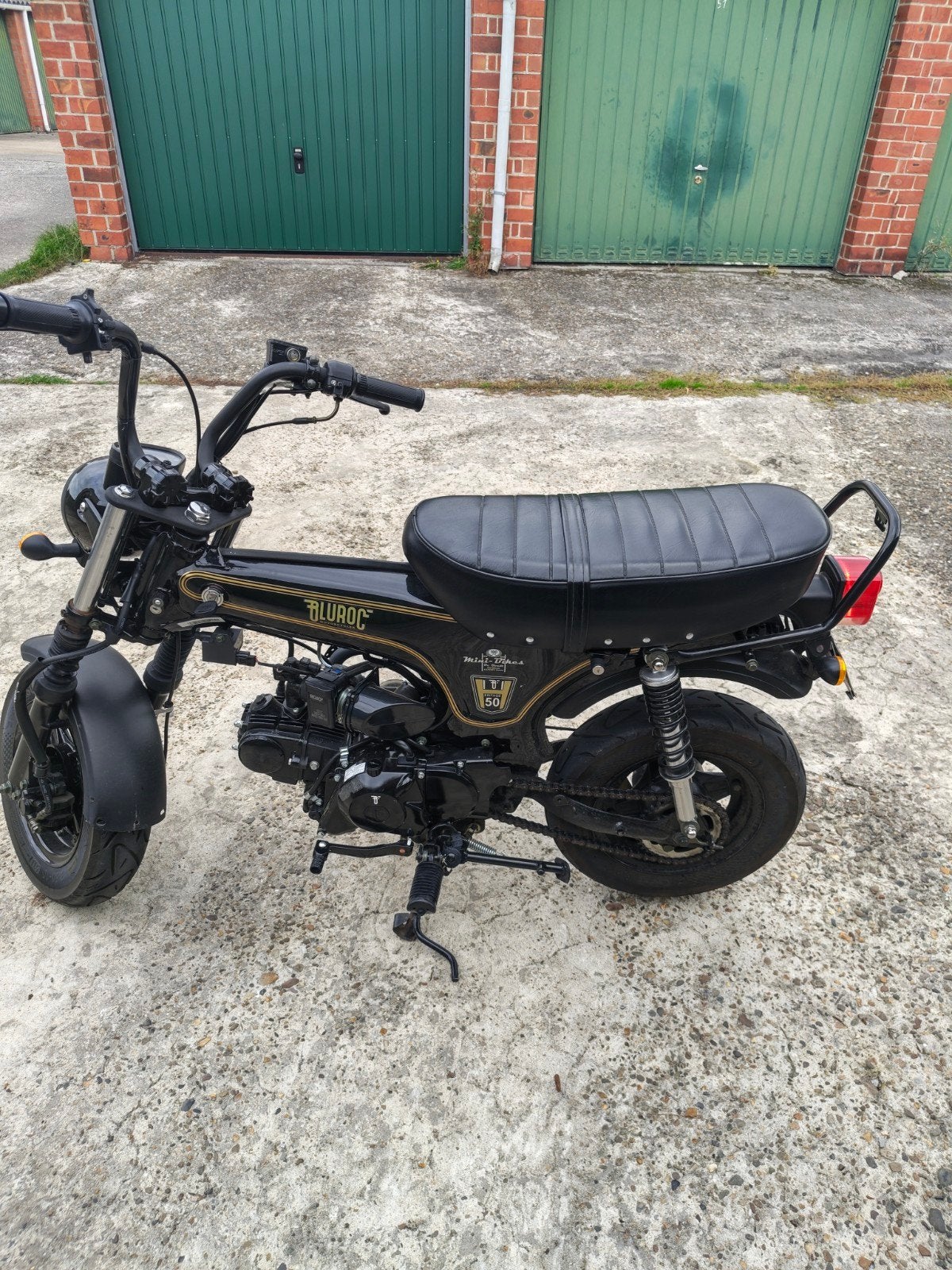 Dax bulroc te koop, Fietsen en Brommers, Gebruikt, Overige modellen, Klasse A (25 km/u), Ophalen of Verzenden