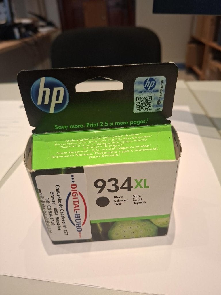 Cartouche HP 934XL noire originale neuve C2P23AE, Enlèvement, Neuf, Toner, HP