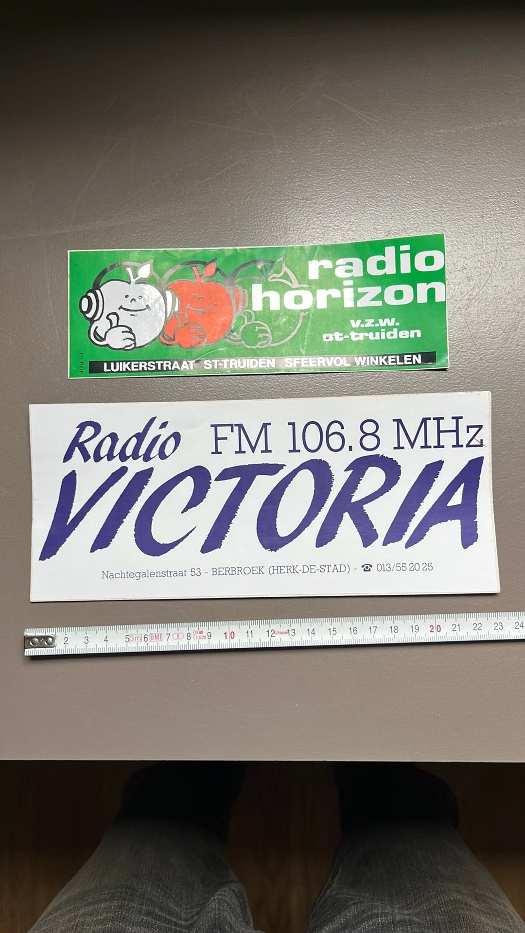 Stickers radio (5), Verzamelen, Ophalen of Verzenden, Zo goed als nieuw
