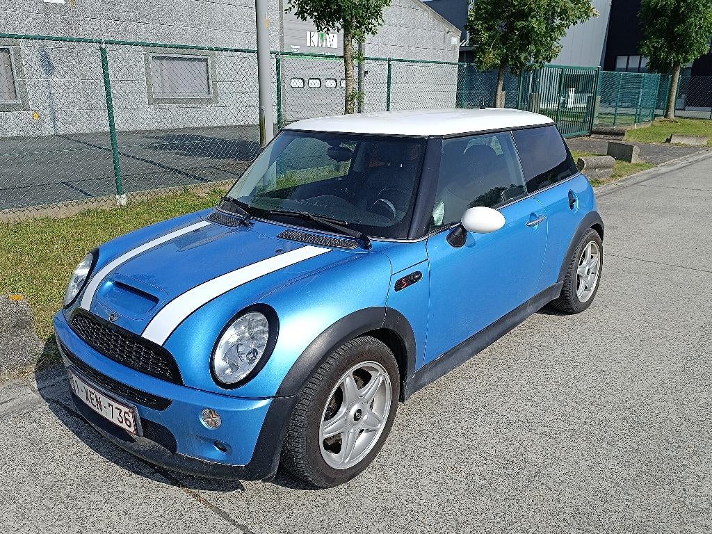 Mini Cooper S 163 PS compressor, Autos, Noir, 120 kW, Particulier, Cooper
