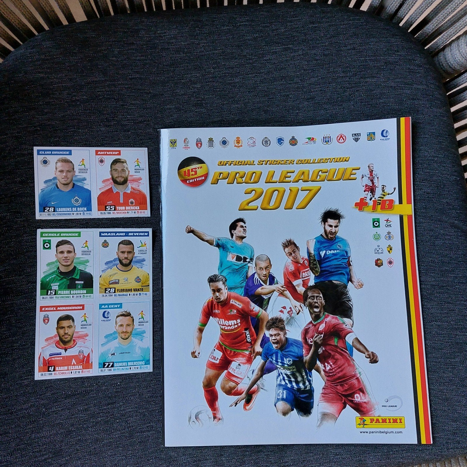 Stickerboek Panini: Pro League 2017, Ophalen of Verzenden