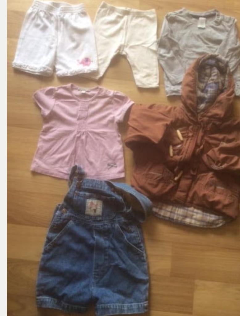6 stuks kledij maat 1 jaar, Kinderen en Baby's, Ophalen of Verzenden, Zo goed als nieuw, Overige maten