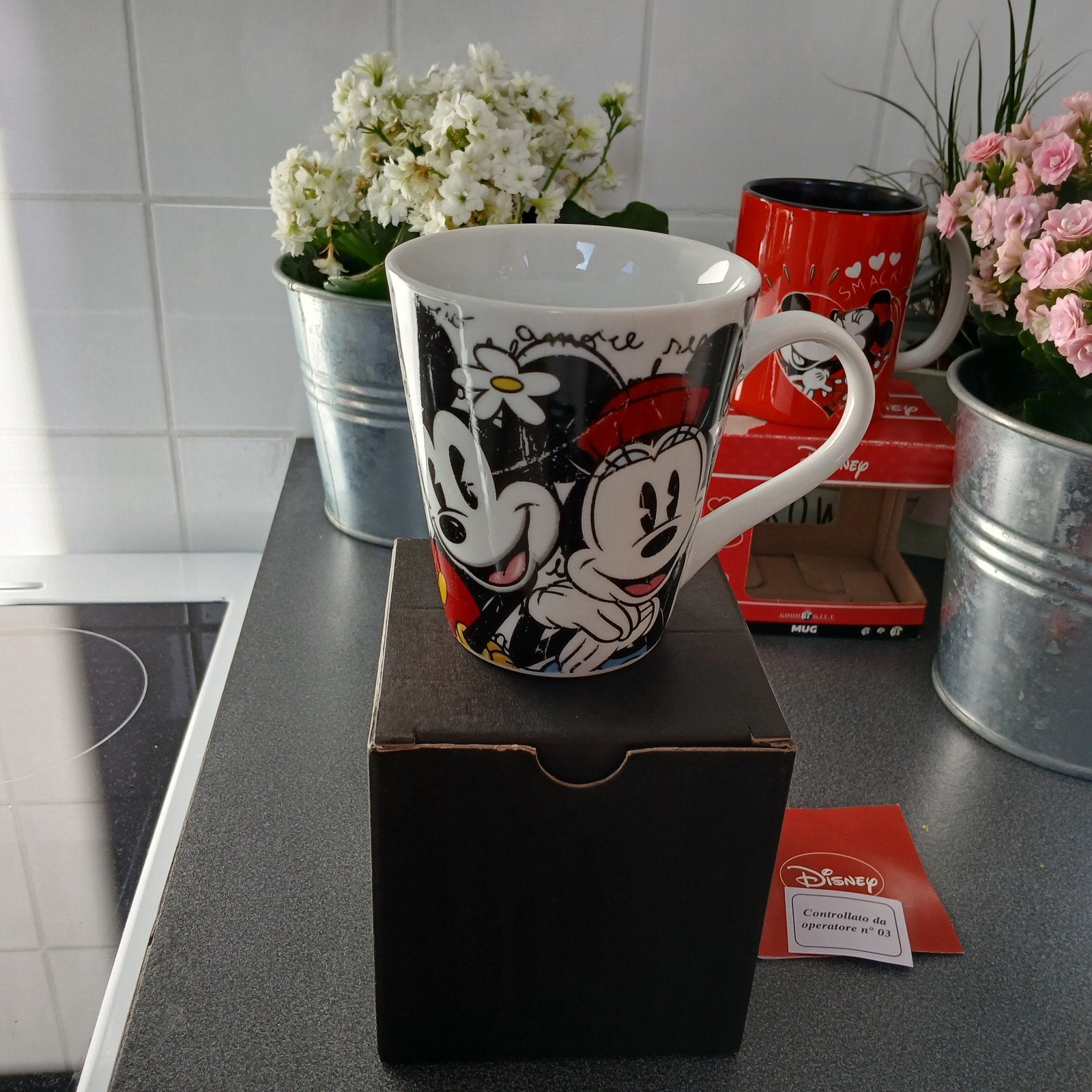 Mug Disney Mickey et Minnie Mouse, Collections, Enlèvement ou Envoi
