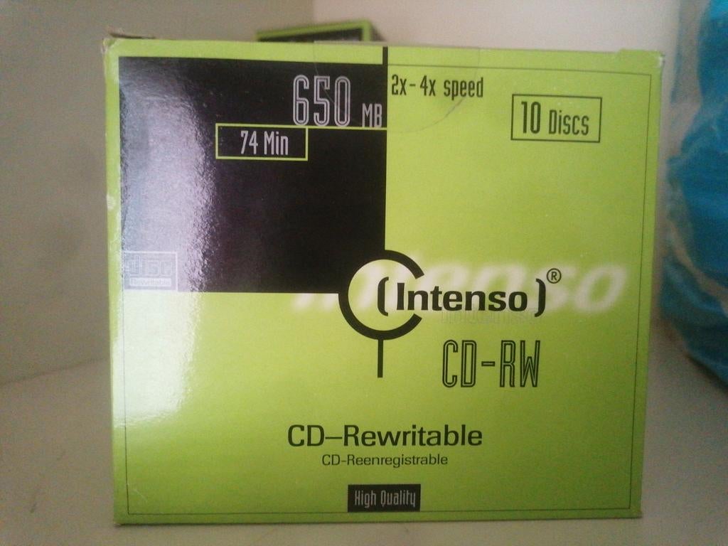 Cd réinscriptible 6 boîtes, Enlèvement ou Envoi