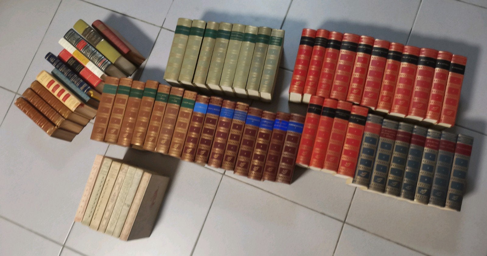 Oude (Sier) boeken 63st, Ophalen