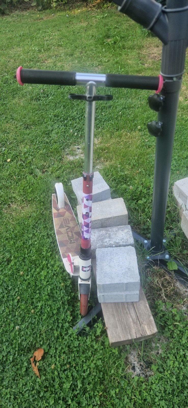 meisjes step, Fietsen en Brommers, Ophalen, Gebruikt, Gewone step, Move