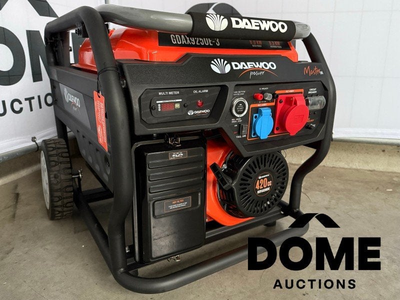 Générateur à essence Daewoo GDAX9250E-3, Articles professionnels, Machines & Construction | Générateurs