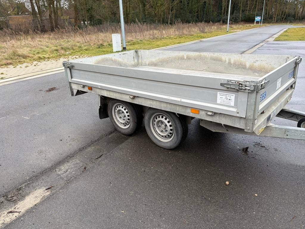 Saris aanhangwagen mtm 2000 kg, Ophalen, Gebruikt