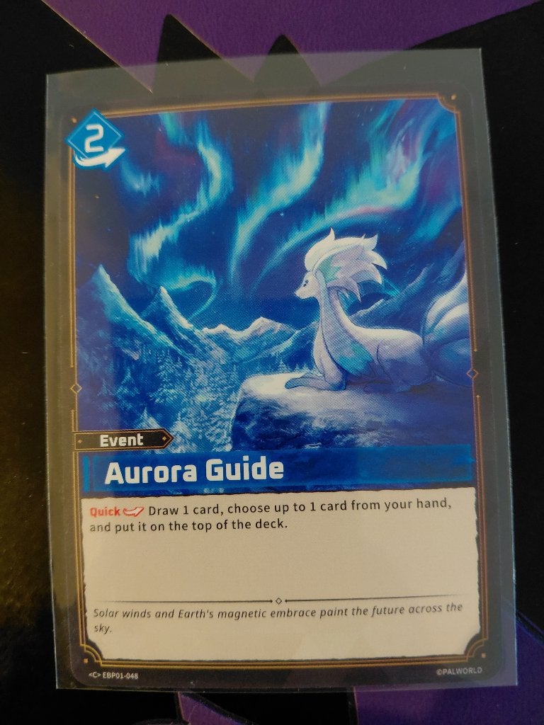 Palworld: Aurora Guide - <C> EBP01-048 (PRISTINE), Enlèvement ou Envoi, Neuf, Carte(s) à jouer